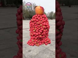 Create humanoid fruit and vegetable characters🍅🍊 stand up and walking bumps... 3D special effects