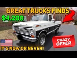 20 Fantastic Trucks Available on Craigslist and Facebook Marketplace! Great Cars