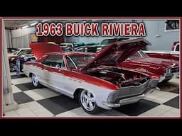 Custom 1963 Buick Riviera at Classic Rides and Rods Annandale Minnesota