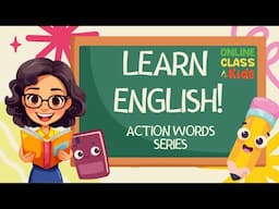 Action Words | Verbs | Learn English | Vocabulary | Fun ESL | Guess the Word Practice | Educational