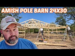 (Day 1) I Hired An Amish Family To Build My Pole Barn