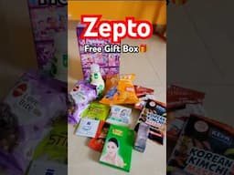 Zepto Birthday Gift Box😘 #shorts #zepto #zeptobirthday #zeptoturns4 #akashgaur