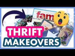 ⭐️ $1 DIY DECOR | TRASH TO TREASURE THRIFTED HOME DECOR MAKEOVERS!