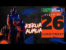 Florida Lands MASSIVE 6'6" Hawaiian TE Prospect Kekua Aumua | 2026 Class ON FIRE