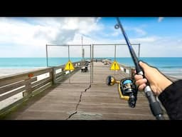 Fishing the WORST PIER in Florida..