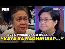 Ruby Ruiz PINRANGKA si Nora Aunor noon | PEP Exclusives