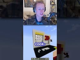 Minecraft Wordle... but with a Twist | #minecraft #wordle #troll #gaming