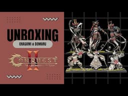 Unboxing Conquest The Last Argument of Kings: Yoroni Origami Warriors & Domaru-Damashi