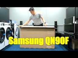Samsung QN90F Unboxing, Setup, Test and Review with 4K HDR Demo Videos 50QN90F