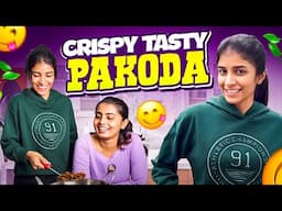 ಸೀದೋಗಿರೋ ಪಕೋಡ 😅 | Nikhil Nisha Vlogs #nikhilnishavlogs