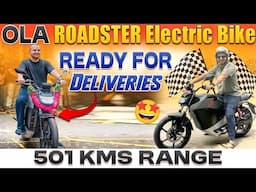 OLA Roadster Electric Bike Delivery Update | 501 Kms Range | Electric Vehicles India