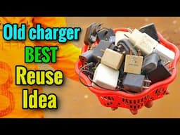 How to Reuse Old Mobile Phone Chargers | DIY & Life Hacks