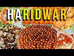 HARIDWAR Ke Zayke | Chana Chaat, 20 Inch ka SAMOSA, MOMO PATTIES, TASTY Pasta | Indian Food