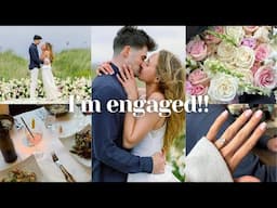I'm engaged!!! cape cod trip, surprise proposal, weekly reset