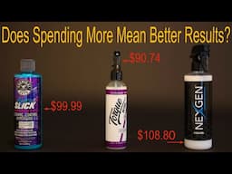 Chemical Guys Hydro Slick vs Torque Detail Ceramic vs Nexgen Ceramic Coating | Review