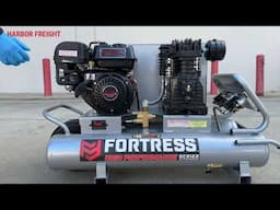 Fortress High Performance Series: 9 Gallon Wheelbarrow Compressor Operation
