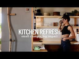 DIY Kitchen Refresh | Simple Changes, Big Impact