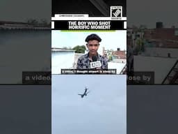 “I was scared…” Aryan Asari, boy who recorded viral video of horrific Air India AI-171 plane crash