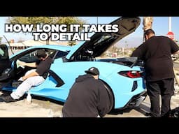 How Long It Takes Us To Do A Maintenance Detail - Aesthetic Auto Detailing