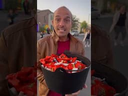 Cuban Man Emotional on Halloween.