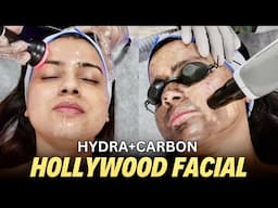 HYDRA FACIAL + CARBON FACIAL LASER | BlackGold Medi Facial For All Skin Types | Hollywood Facial