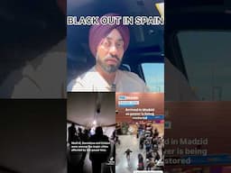 ਪੂਰੇ ਸਪੇਨ ਚ ਉਡੀ ਲਾਈਟ ਲੋਕਾਂ ਦਾ ਹੋਇਆ ਬੁਰਾ ਹਾਲ