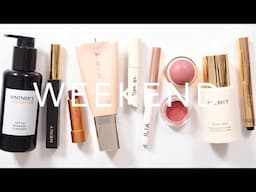 Weekend Morning Routine | Skincare, Shower and Minimal Makeup Steps, Plus MERIT Early Access | AD