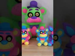 Funko's Infamous Blacklight Plushies!  #fnaf #fivenightsatfreddys #freddyfazbear #blacklight #funko
