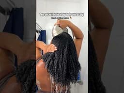 The secret to healthy hair and scalp! #naturalhair #haircare #washday