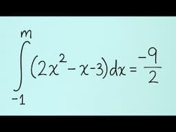 How to Find m in This Tricky Integral Problem! 🔥 | Definite Integral Made Simple