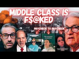 IT BEGINS: The Destruction of Income | Middle Class Living Paycheck to Paycheck
