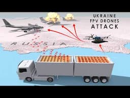 How Ukraine FPV drones Truck Attack Happened? #ukraine #russia #Spiderweb