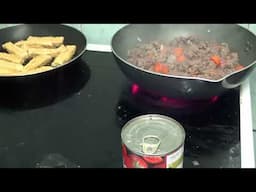 Bolognese On Fish Fingers