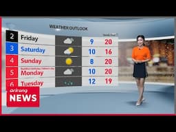 [Weather] Rain until today, clear weather tomorrow