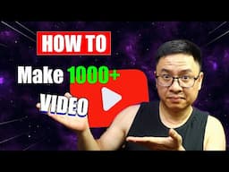 How I Cranked Out 1000 Videos and Survived