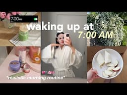 7 AM morning routine: a realistic morning in my life🌸