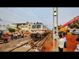 DANGEROUS Train MOVEMENT | BALLAST hitting coaches, Wobbling coaches | Indian Railways