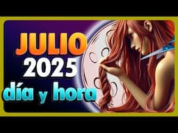 Dias de LUNA para Cortar el Cabello JULIO 2025