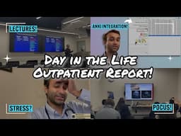 [VLOG] How Residents Learn in Training: Noon Conference, Outpatient Report & My Anki System!