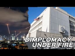 Iran Strikes Near U.S. Embassy