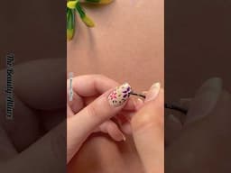 💅🌸Easy flower nail art design #nailart2025 #shorts #shortvideo