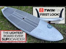 Starboard Twin fin... It's crazy light! / SUPboarder  'First Look'