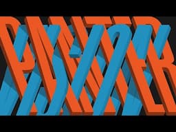 How To Intertwine EPIC 3D Text In Illustrator