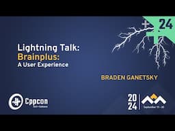 Lightning Talk: Brainplus Expression Template Parser Combinator C++ Library: A User Experience