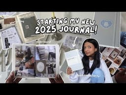 starting my new journal for 2025! 📔💌☆ setup, vision board + goal-setting (leuchtturm 1917)