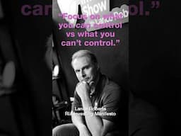 4-28-25 Focus on What You Can Control