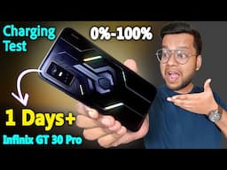 Infinix GT 30 Pro Charging Test | Infinix GT 30 Pro Battery Drain Test