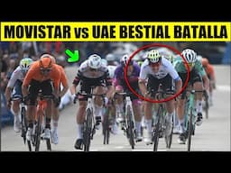 RESUMEN 3 ETAPA VUELTA ASTURIAS 2025 MOVISTAR vs UAE DURA BATALLA HOY