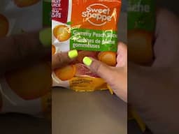 Gummy Peach Slices #asmr  #shorts