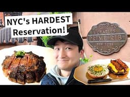Is NYC's Most EXCLUSIVE Steakhouse Worth it? 4 Charles Prime Rib Review